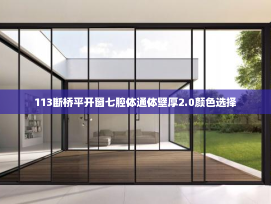 113断桥平开窗七腔体通体壁厚2.0颜色选择