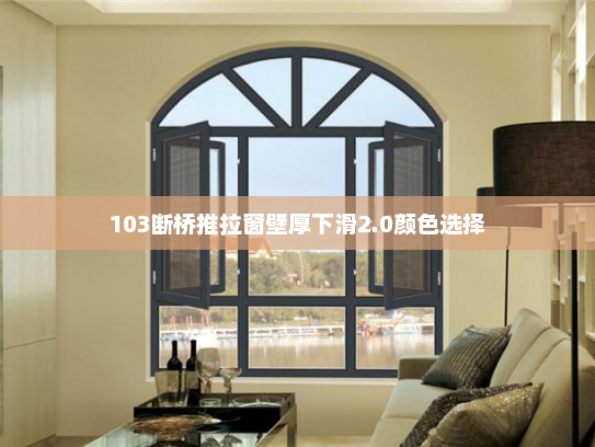 103断桥推拉窗壁厚下滑2.0颜色选择